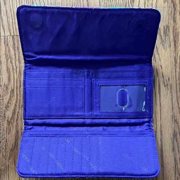 Vera Bradley Floral Wallet -  Heather - Picture 6 of 6